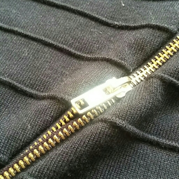 AQUA Bandage Black Mini Skirt - Picture 4 of 5